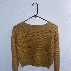 Comfy knit sweater for fall